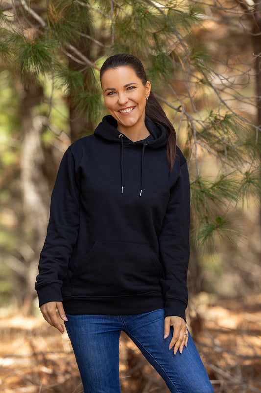 Organic unisex hoodie